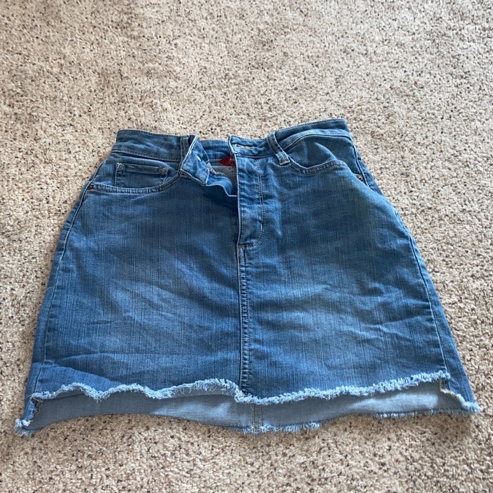 jean skirt